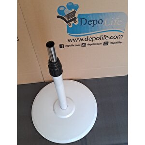 Vantilatör Ayağı Teleskopik Borulu Simit Ayak Fan Pervane Ayağı 38x70cm Üniversal Tüm Markalara uyumlu
