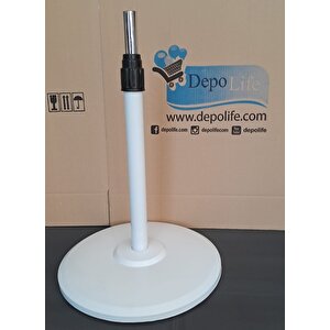 Vantilatör Ayağı Teleskopik Borulu Simit Ayak Fan Pervane Ayağı 38x70cm Üniversal Tüm Markalara uyumlu