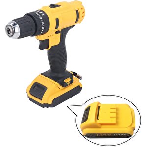 Şarjlı Matkap Için Yedek Batarya 24v 21v 18v 16.8v 14v 12 Volt Şarjlı Makine Aküsü Üniversal Pil
