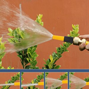 Bahçe Su Hortumu ve Hortum Dolama aparatı Fıskıye Tabanca ekleme Ek Aparatları seti 20mt Hortum dolama Makarası