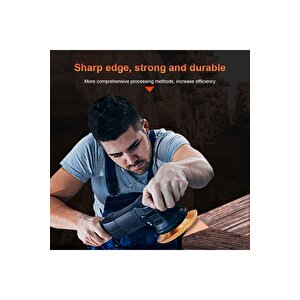 Ahşap Törpü Eğe Disk Ve Zincirli Testere Oval Oyma Açılı Taşlama Aşındırma Oyma Şekillendirme Set