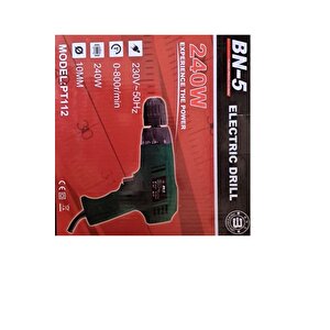 Elektrikli Kablulu Matkap Tork Ayarlı Ayarlı Sağ Sol Dönme Vidalama 240w Sökme Takma 10mm Darbesiz