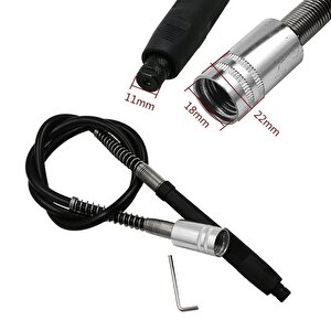 Mini Taşlama El Gravür Makinesi için Hortum Uzatma Gravür Spiral esnek Hortum Hobi Gravür Hortumu