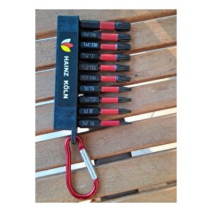 Bits Uç Matkap Ucu Tornavida Ucu Vidalama Ucu 10 Lu Ph2 - Pz2 Anahtarlik