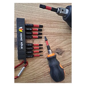 Bits Uç Matkap Ucu Tornavida Ucu Vidalama Ucu 10 Lu Ph2 - Pz2 Anahtarlik