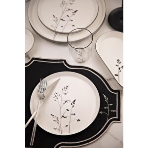 Bone V-form 26 Parça Yemek Takımı Angelica