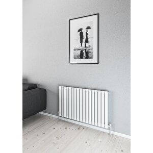 Palesa Dikey Çelik Radyatör  100,2x60 Cm Beyaz  Yeni Nesil 2025 Tasarım