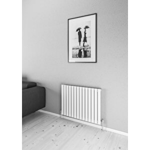 Palesa Dikey Çelik Radyatör  82,5x60 Cm Beyaz  Yeni Nesil 2025 Tasarım