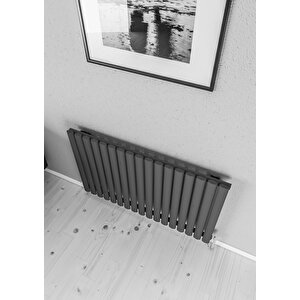 Palesa Dikey Çelik Radyatör  100,2x60 Cm Siyah  Yeni Nesil 2025 Tasarım