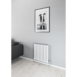 Palesa Dikey Çelik Radyatör  58,9x60 Cm Beyaz  Yeni Nesil 2025 Tasarım