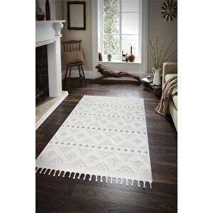 Norway Bukleli Premium Yumuşak Peluş Post Iskandinav Oturma Odası Salon Halısı 120x180 cm