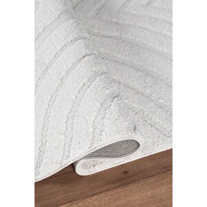 Norway Bukleli Premium Yumuşak Peluş Post Iskandinav Oturma Odası Salon Halısı 120x180 cm