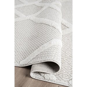 Norway Bukleli Premium Yumuşak Peluş Post Iskandinav Oturma Odası Salon Halısı 120x180 cm