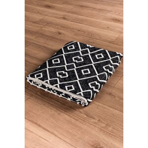 Arya Vl Çift Taraflı,katlanabilir,yıkanabilir,yüksek Kalite Pamuk Salon,oturma Odası,balkon Kilim 80x300 cm