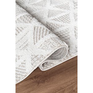Norway Bukleli Premium Yumuşak Peluş Post Iskandinav Oturma Odası Salon Halısı 100x300 cm