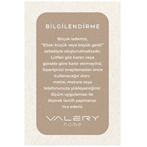 Vera Yıkanabilir Kaydırmaz, Pamuk Dokuma, Premium Kalite Salon&mutfak&yemek Odası Kilimi Kemik