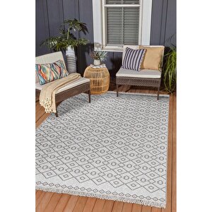 Arya Vl Çift Taraflı,katlanabilir,yıkanabilir,yüksek Kalite Pamuk Salon,oturma Odası,balkon Kilim 80x150 cm