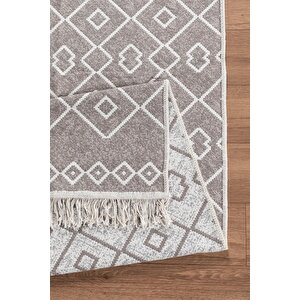 Arya Vl Çift Taraflı,katlanabilir,yıkanabilir,yüksek Kalite Pamuk Salon,oturma Odası,balkon Kilim 120x180 cm