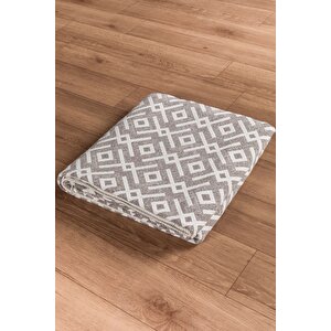 Arya Vl Çift Taraflı,katlanabilir,yıkanabilir,yüksek Kalite Pamuk Salon,oturma Odası,balkon Kilim 120x180 cm