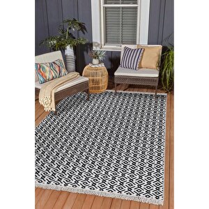 Arya Vl Çift Taraflı,katlanabilir,yıkanabilir,yüksek Kalite Pamuk Salon,oturma Odası,balkon Kilim 120x180 cm