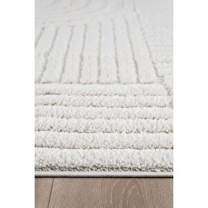 Norway Bukleli Premium Yumuşak Peluş Post Iskandinav Oturma Odası Salon Halısı 200x290 cm