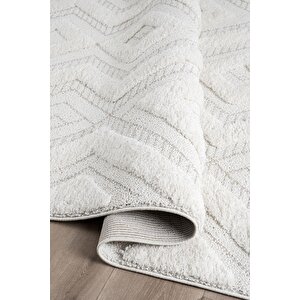 Norway Bukleli Premium Yumuşak Peluş Post Iskandinav Oturma Odası Salon Halısı 100x200 cm