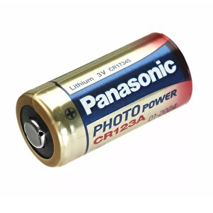 Panasoni̇c Cr123al/1b 3 Volt Li̇tyum Cr123 Tekli̇ Fotoğraf Maki̇nesi̇ Pi̇li̇