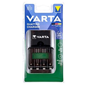 Varta 57652101401 Value Usb Quattro Pil Şarj Cihazı Pilsiz  4lü Slot