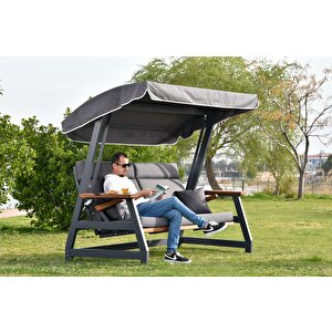 Nova 2400 Lüks Alüminyum Bahçe Salıncağı