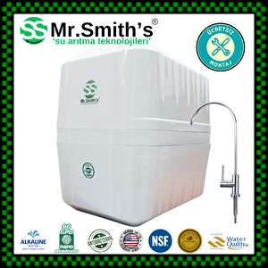 Mr.smith's Su Arıtma Cihazı Ücretsi̇z Montajli Kompozit ( Multi̇mi̇neral-dublealkali̇-coconut ) Filtreli