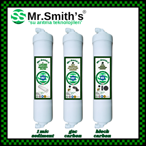 Mr.smith's Su Arıtma Cihazı  Kompozit ( Multi̇mi̇neral-dublealkali̇-coconut ) Filtreli