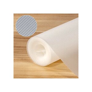 Şeffaf Kaydırmaz Pvc Eva Çekmece Dolap & Raf Örtüsü 45 Cm X 10 M
