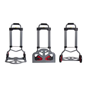 Attlas Eco Ta Katlanır Yük Paket Taşıma Arabası 60 Kg-a0602013