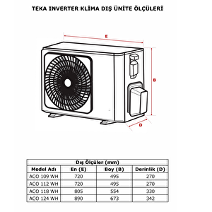 Teka  Aci 112 Wh / Aco 112 Wh