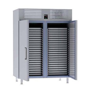 Dik Tip Patiseri Derin Dondurucu 2 Kapılı 60x80 Tepsi Kapasiteli 1460 Lt