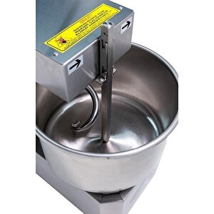 Bosfor 25 Kg Komple Paslanmaz Gövde Spiral Hamur Yoğurma Makinesi 380v