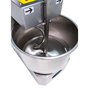 Bosfor 15 Kg Komple Paslanmaz Gövde Spiral Hamur Yoğurma Makinesi 220v