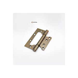 10 Cm Kelebek Meneteşe 2 Bilyalı 3 Mm Mat Antik Bronz