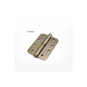 10 Cm Okka Yönlü Menteşe Sol 3 Mm Mat Antik Bronz Sol