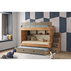 Çeti̇n Ranza Bulut Yavrulu Ranza Vizon & Ahşap Çelik Destekli %100 Mdf Vizon