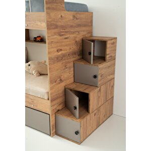 Çeti̇n Ranza Bulut Yavrulu Ranza Vizon & Ahşap Çelik Destekli %100 Mdf Vizon
