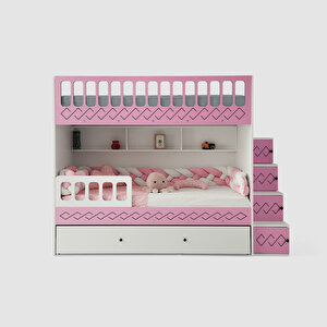 Çeti̇n Ranza Trio Yavrulu Ranza Pembe&beyaz Çelik Destekli