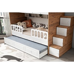 Çeti̇n Ranza Panjur Yavrulu Ranza Beyaz & Ahşap Çelik Destekli Membran Kaplama %100 Mdf