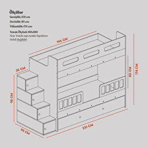 Çeti̇n Ranza Berlin Yavrulu Ranza Beyaz Çelik Destekli %100 Mdf