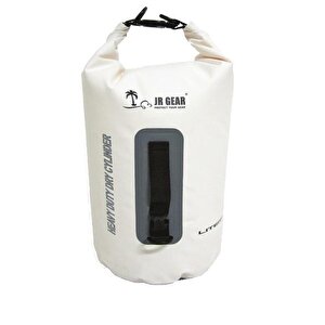 Jr Gear Heavy Duty Dry Cylinder Su Geçirmez Çanta 10 Litre-beyaz