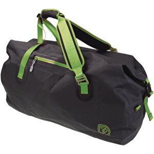 Jr Gear Roll Top Vinyl Duffel Su Geçirmez Spor Çanta 100 Litre-si̇yah-yeşi̇l