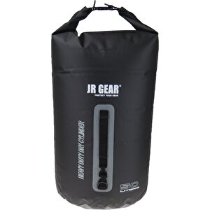 Jr Gear Heavy Duty Dry Cylinder Su Geçirmez Çanta 50 Litre-si̇yah
