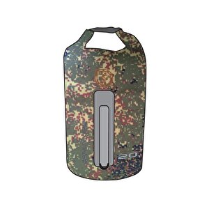 Jr Gear Heavy Duty Dry Cylinder Su Geçirmez Çanta 20 Litre-yeşi̇l