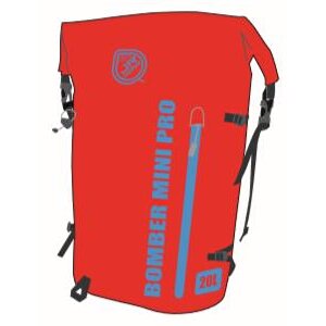 Jr Gear Bomber Mini Pro Su Geçirmez Çanta 20 Litre-kirmizi