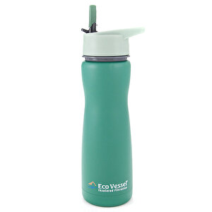 Eco Vessel Aqua Vessel Insulated Filtre Bottle Termos 0.50 Litre-yeşi̇l